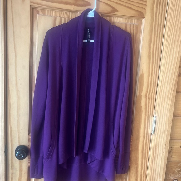 Athleta Sweaters - Athleta Deep Purple Women's Cardigan